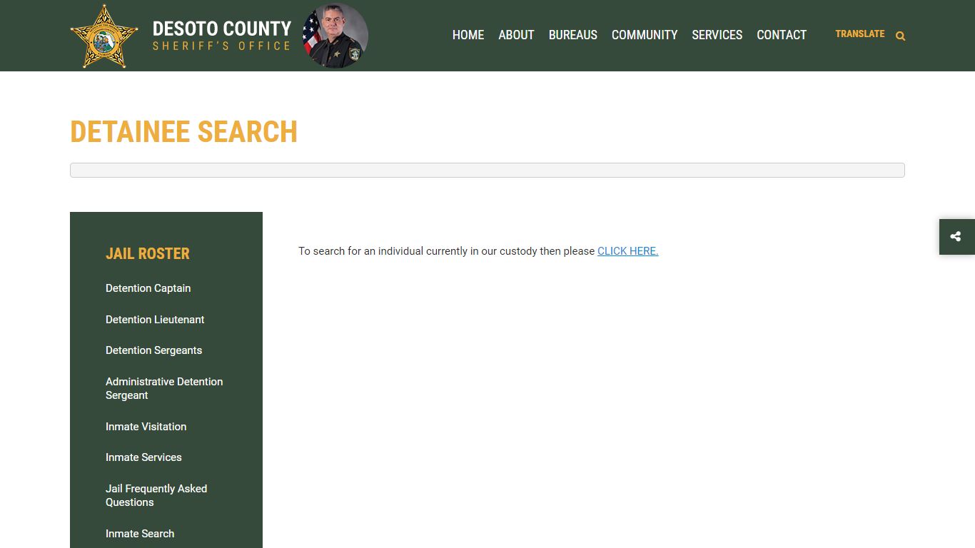 Welcome to Desoto County Sheriff, FL